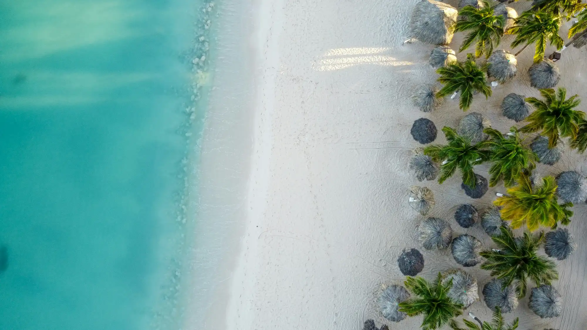 View of Aruba - a perfect place to relax and enjoy the pool