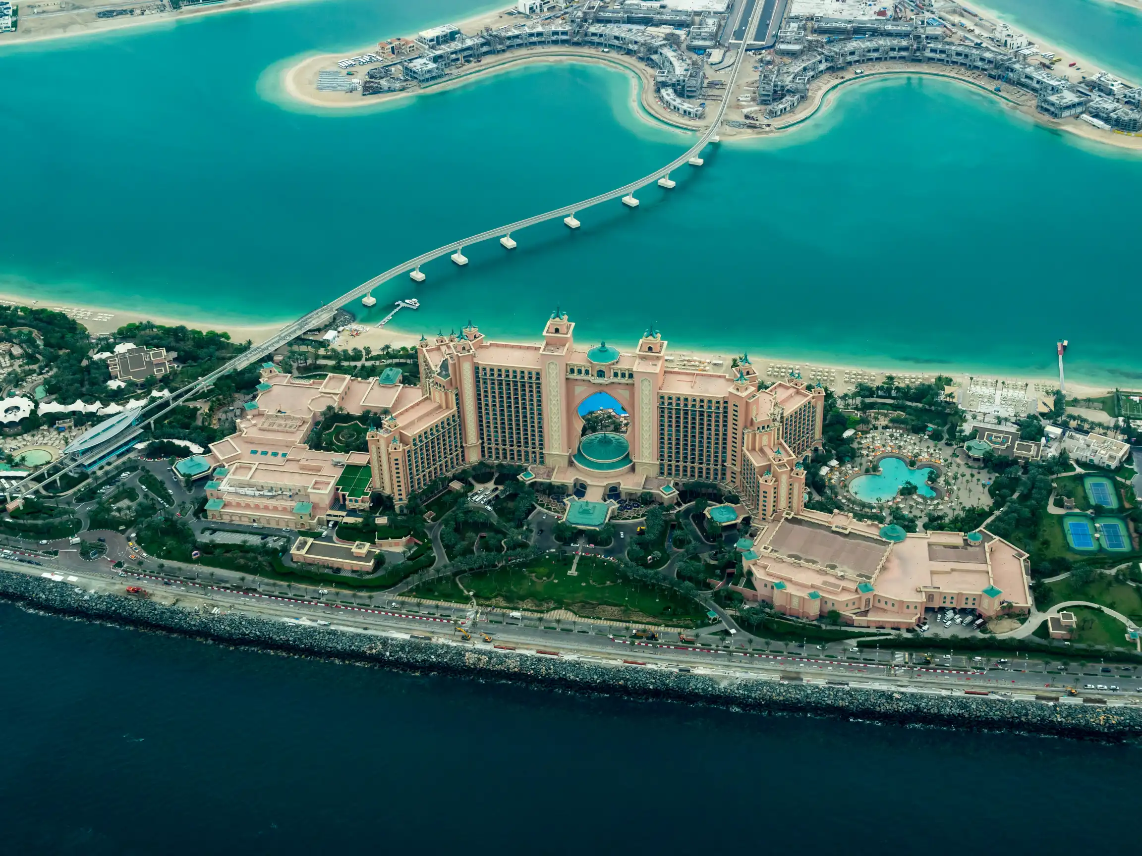 View of Dubai - a perfect place to relax and enjoy the pool