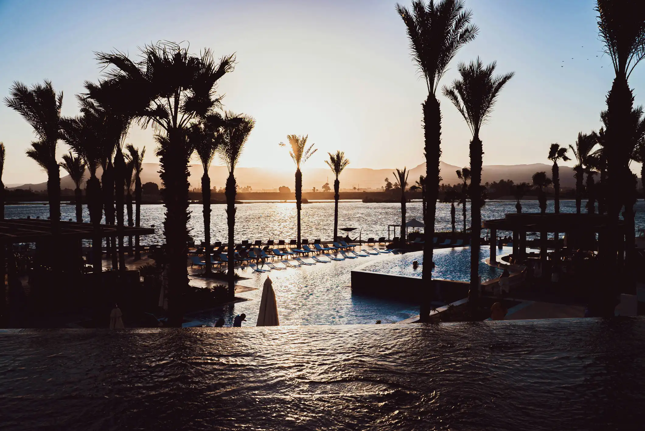 View of Egypt - a perfect place to relax and enjoy the pool